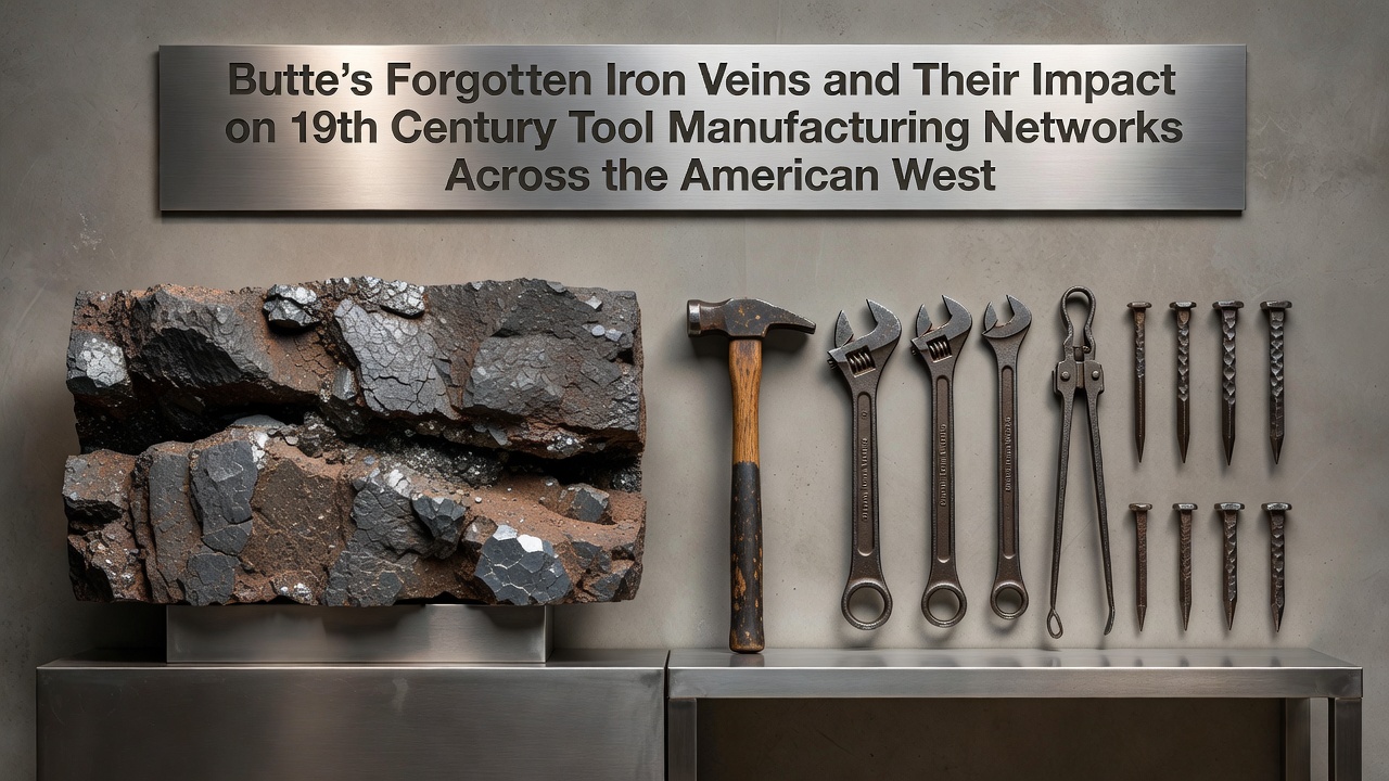 Butte's Forgotten Iron Veins and Their Impact on 19th Century Tool Manufacturing Networks Across the American West